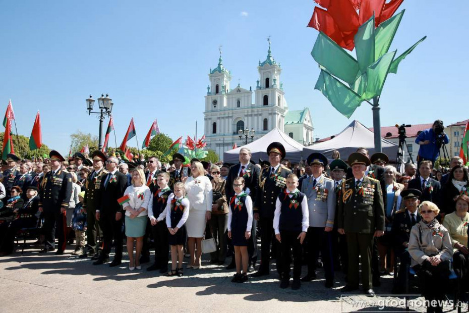 Гродненщина отпраздновала 78-ю годовщину Великой Победы. Главные события дня
