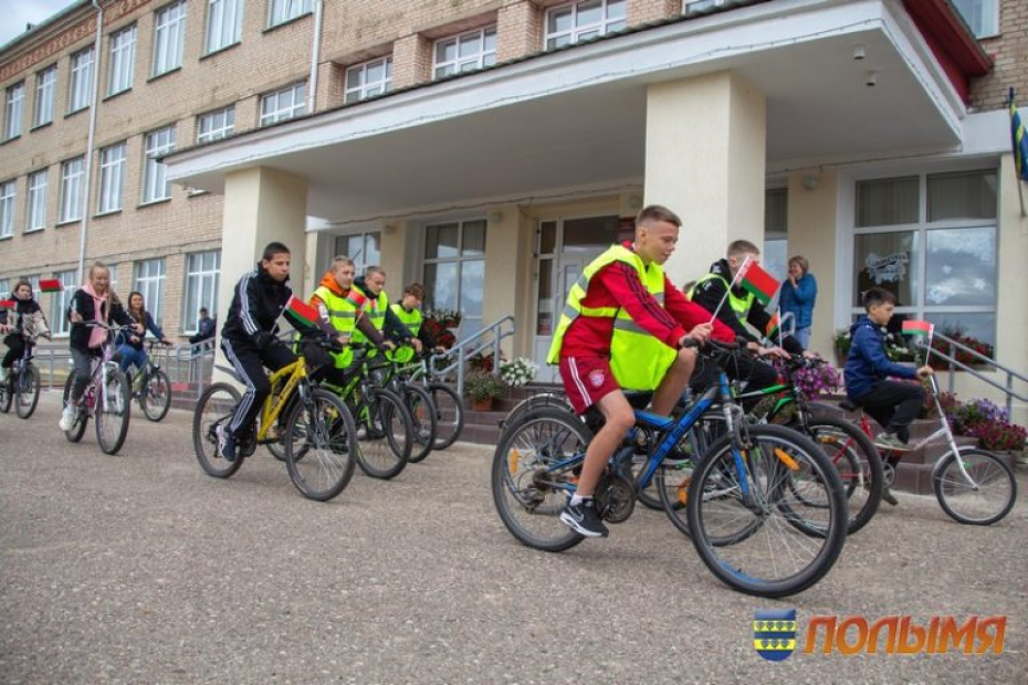 На Кореличчине проходит велопробег «Дорогами исторической памяти»