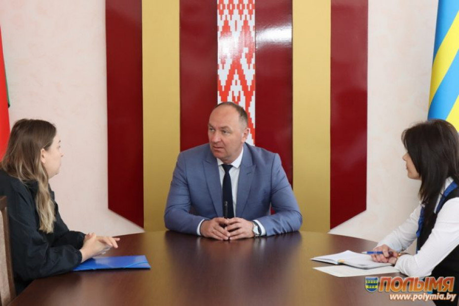 Председатель Кореличского райисполкома Геннадий Шатуев провел личный прием граждан