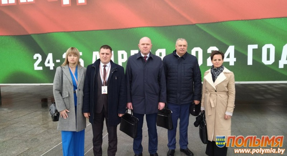 Делегация Кореличского района прибыла в Минск для участия во Всебелорусском народном собрании